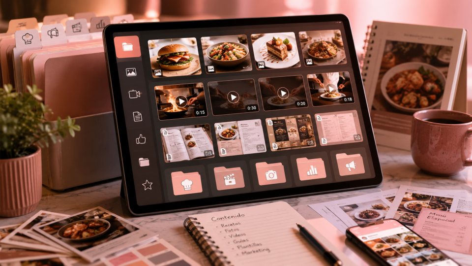 Biblioteca de recursos para emprendedores gastronómicos